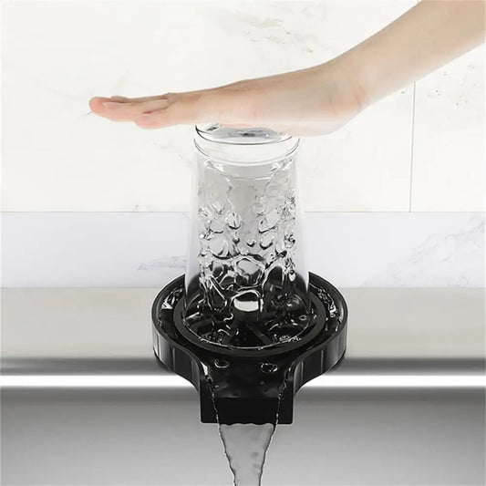 Glass Rinser Glass Cup Washer Bar Beer Milk Tea Cup Cleaner Kitchen Sink Accessories
